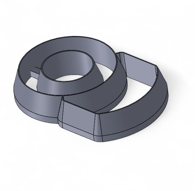 Modern Arch Circle Cutter – 3D Printable STL File (Earring / Clay Tool)