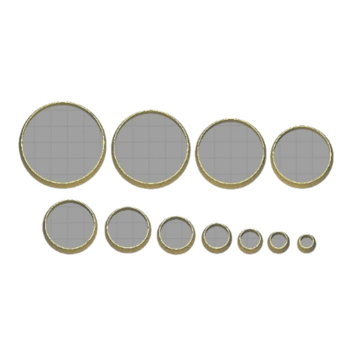 3D Round Cutter Set – Full Size Bundle (STL Files)